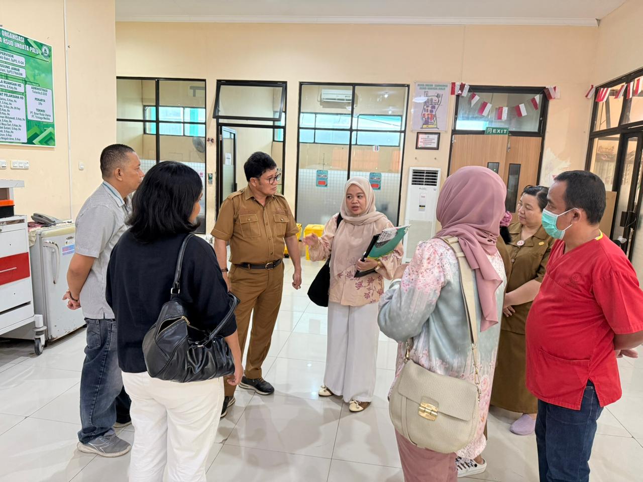 RSUD Undata Terima Kunjungan Monitoring dan Visitasi Program Pengampuan Layanan Uronefrologi oleh RSUP Dr. Sardjito